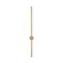 Opviq Sword - 13487 Lámpara de pared dorada